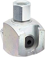 Alemite 42030-A Button Head Coupler, Standard Pull-On Type, For Use with Standard or Giant Button Head Fittings