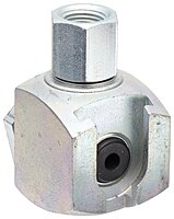 Alemite 42030-A Button Head Coupler, Standard Pull-On Type, For Use with Standard or Giant Button Head Fittings