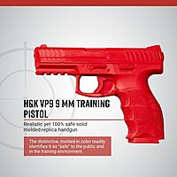 ASP Red Gun Realistic Non-Firing Training Replica Handgun