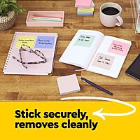 Post-it Notes, 3 in x 3 in, 18 Sticky Notes Pads, 100 Sheets per Pad, The Iconic Canary Yellow Note