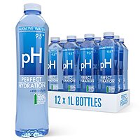 Perfect Hydration 9.5+ pH Alkaline Drinking Water, Purified & Electrolyte Enhanced