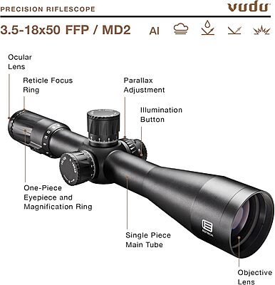 EOTECH Vudu Precision Rifle Scope FFP