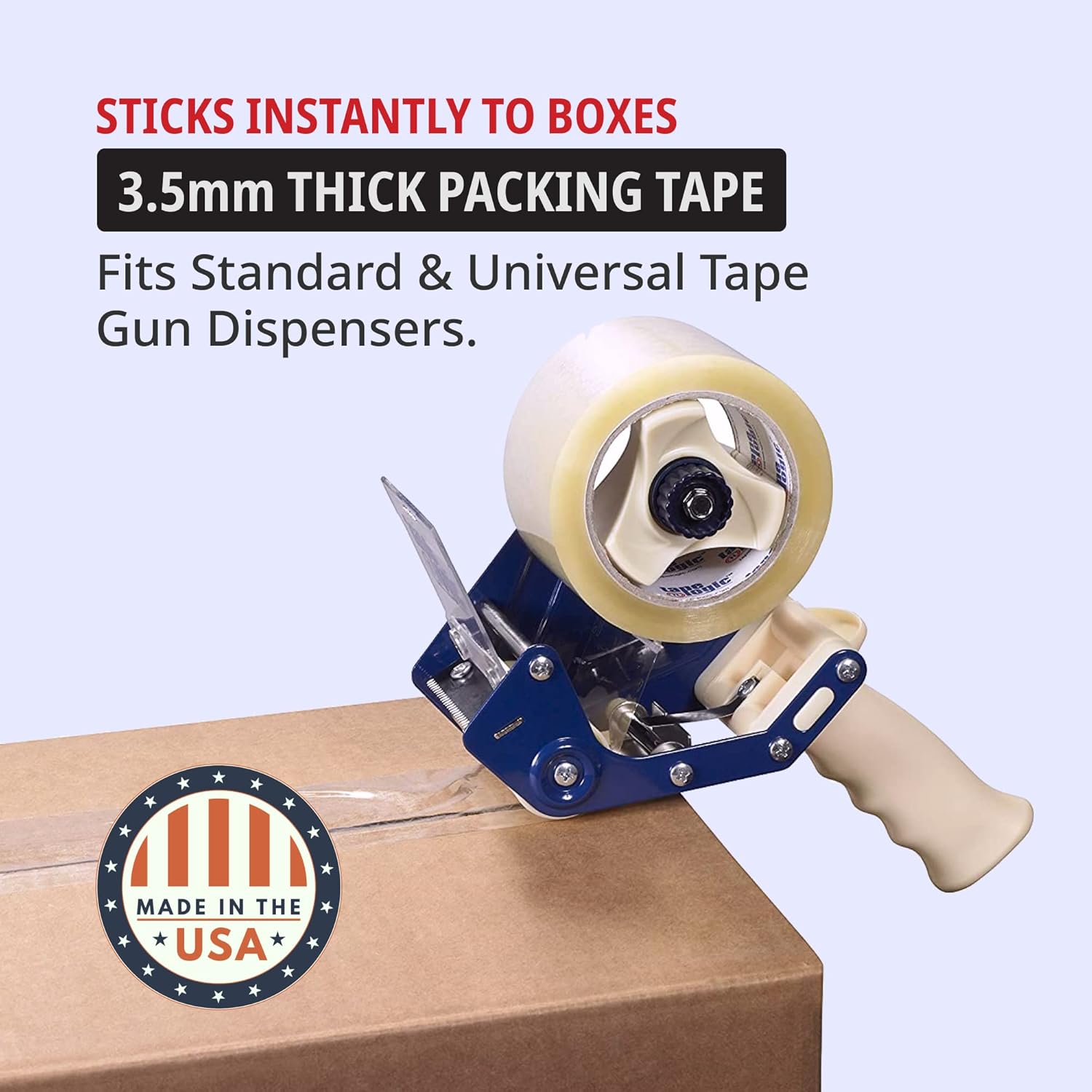 TAPE LOGIC Acrylic 350 Series Heavy-Duty Carton Sealing Tape