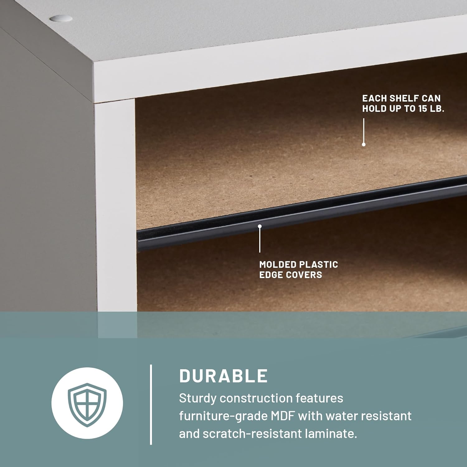 SAFCO Wood Adjustable Literature Organizer