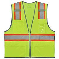 Ergodyne GloWear 8246Z Two-Tone Mesh High-Visibility Safety Vest