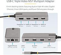 StarTech.com USB-C Multiport Docking Station