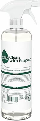 Seventh Generation Natural Glass & Surface Cleaner, Sparkling Seaside, 23 Fl Oz