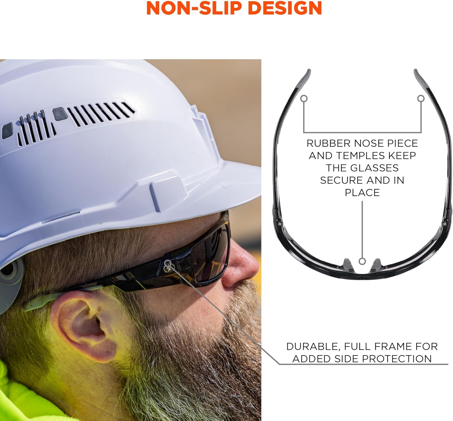 ERGODYNE Skullerz Odin Polarized Safety Sunglasses