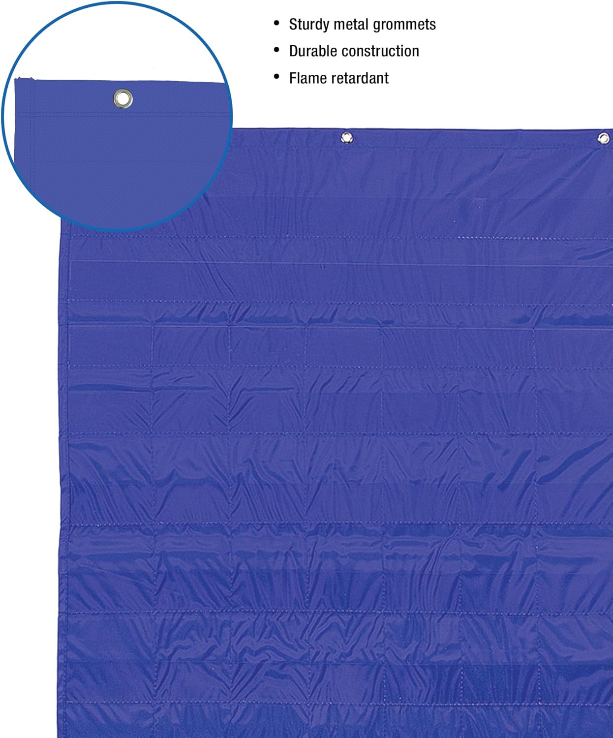 Carson Dellosa 26" x 37.25" Weather and Monthly Calendar Pocket Chart, Months, Days of The Week, Dates, and Season Cards for Circle Time Learning Center, Homeschool, or Classroom Organization