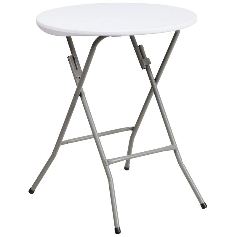 Flash Furniture Elon Round Plastic Folding Event Table