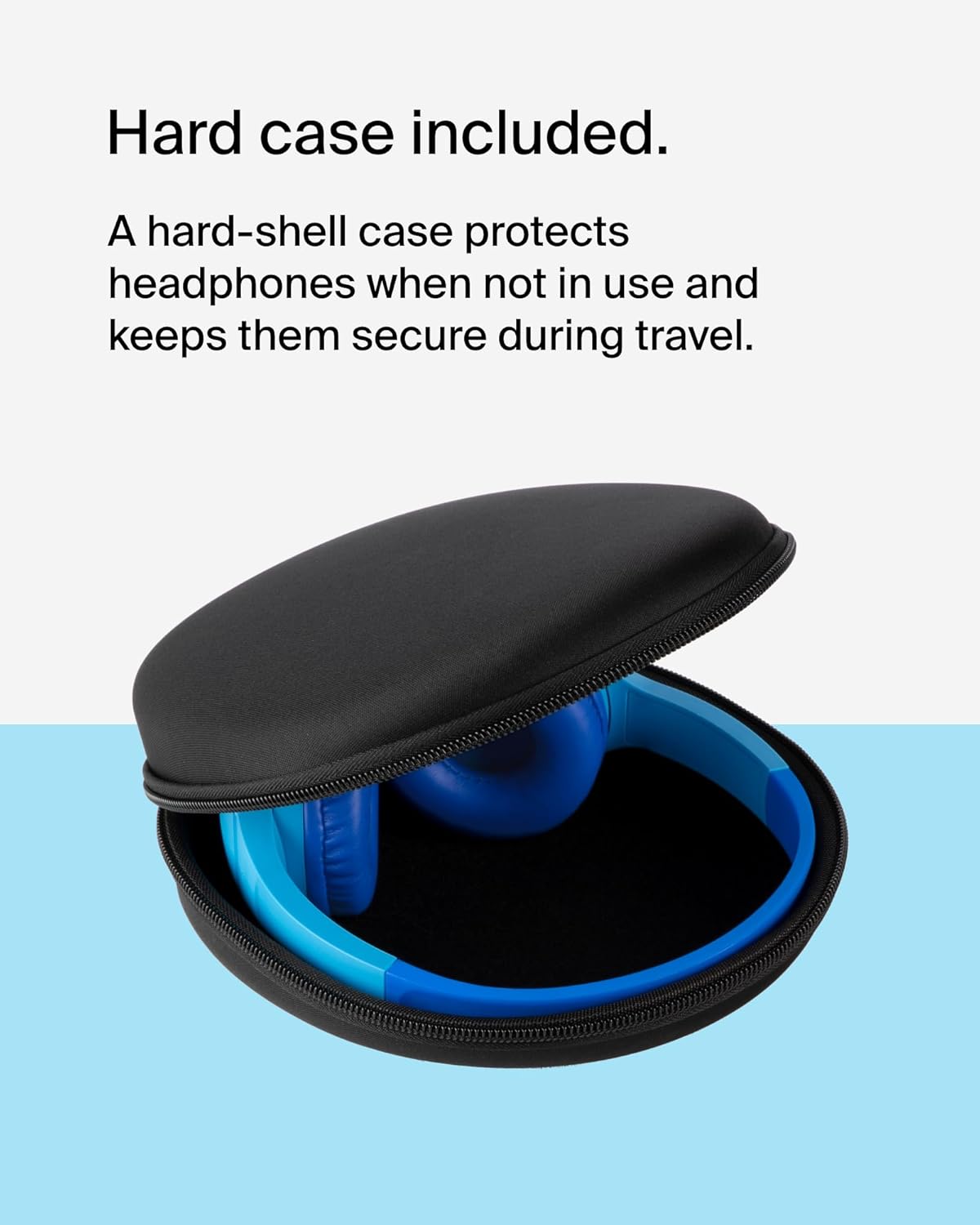 Belkin SoundForm Children's Mini Wireless Headphones with Built-in Microphone and Fun Sticker 30 Hours Playback