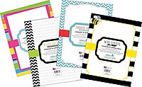 BARKER CREEK Designer Computer Paper Set, Letter Size 8.5 x 11, 200 Sheets (4 Designs)