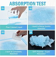 protectores de mesa y cama desechables a prueba de fugas, tela no tejida suave