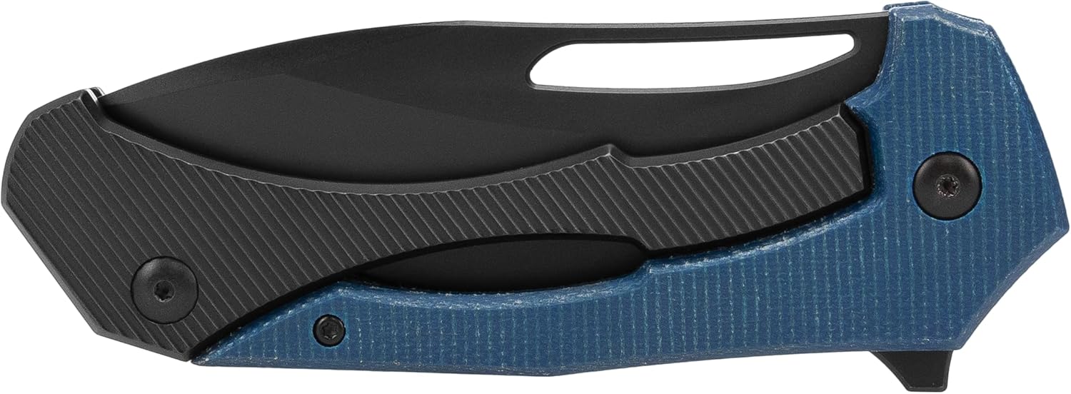 SOG Bulwark Folding Knife, D2 Steel PVD Finish, Micarta Handle