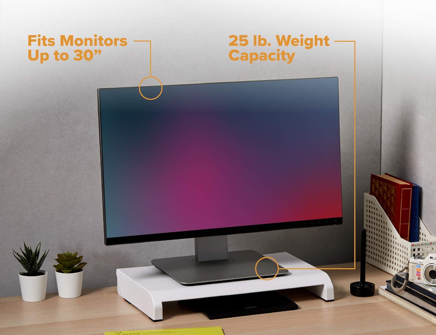 Bostitch Konnect Adjustable Monitor Stand Riser