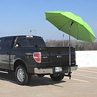 Ergodyne SHAX 6193 Umbrella Trailer Hitch Mount, 20in x 30in, Black