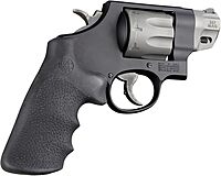 Hogue OverMolded Rubber Grip for S&W 460, 500, & Governor Round Butt (Tamer Conversion), K, L, N, X, & Z Frames