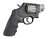 Hogue OverMolded Rubber Grip for S&W 460, 500, & Governor Round Butt (Tamer Conversion), K, L, N, X, & Z Frames