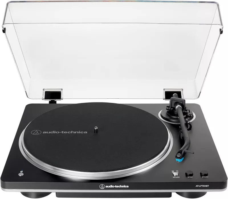 Audio-Technica AT-LP70XBT Fully Automatic Belt-Drive Wireless Turntable