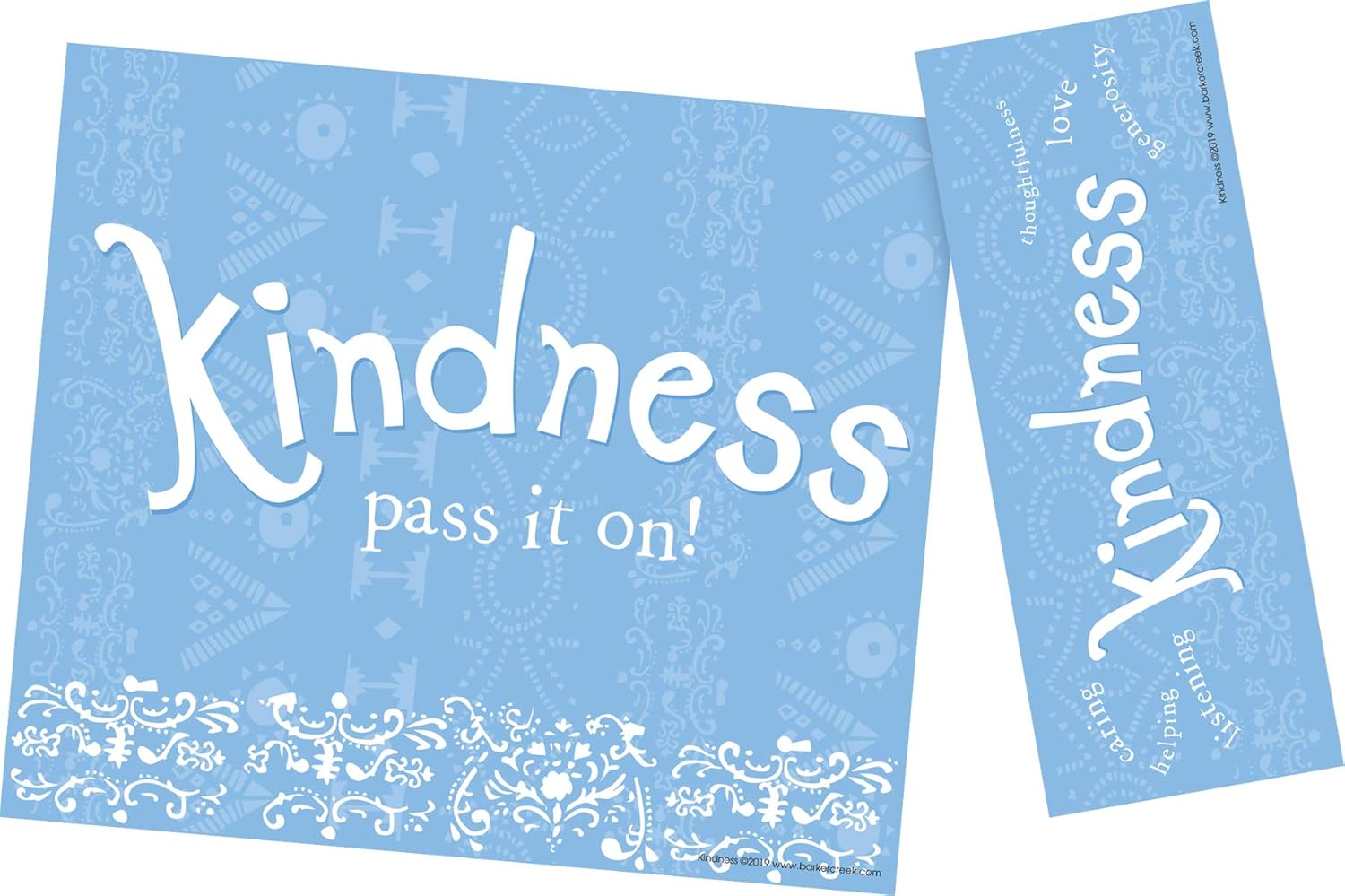 Barker Creek Award & Bookmark Set, Encourage Thoughtfulness, Mixed-Design, 120 Awards (30 Each of 4 Designs)