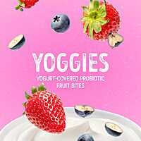 Nature's Garden Probiotic Yoggies Multi Pack, 21oz (Strawberry Yoggies 15x0.7 oz +Mixed Berry Yoggies 15x0.7 oz)