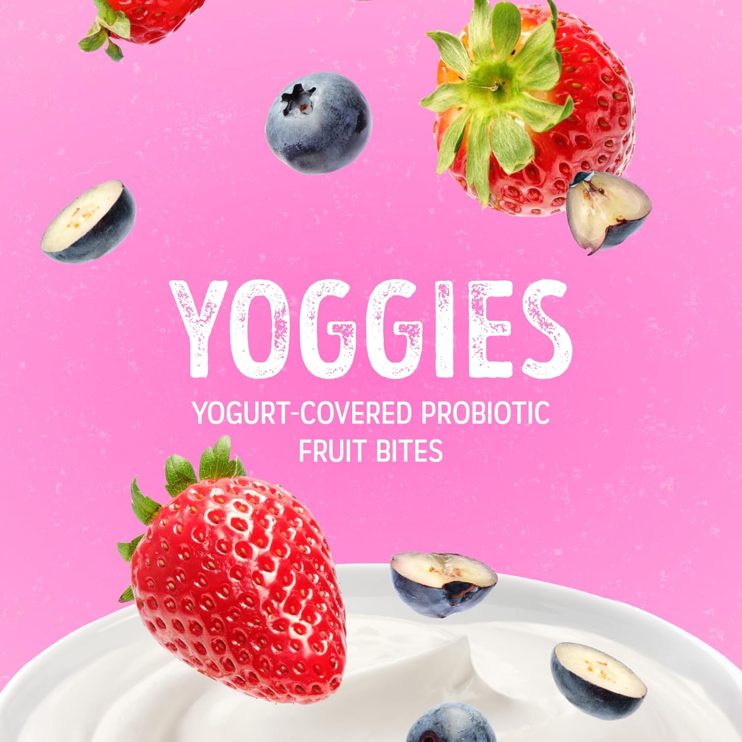 Nature's Garden Probiotic Yoggies Multi Pack, 21oz (Strawberry Yoggies 15x0.7 oz +Mixed Berry Yoggies 15x0.7 oz)