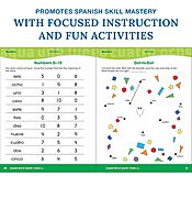 Complete Book of Spanish Workbook for Kids, Grades 1-3 Spanish Learning, Basic Spanish Vocabulary, Alphabet, Numbers, Colors