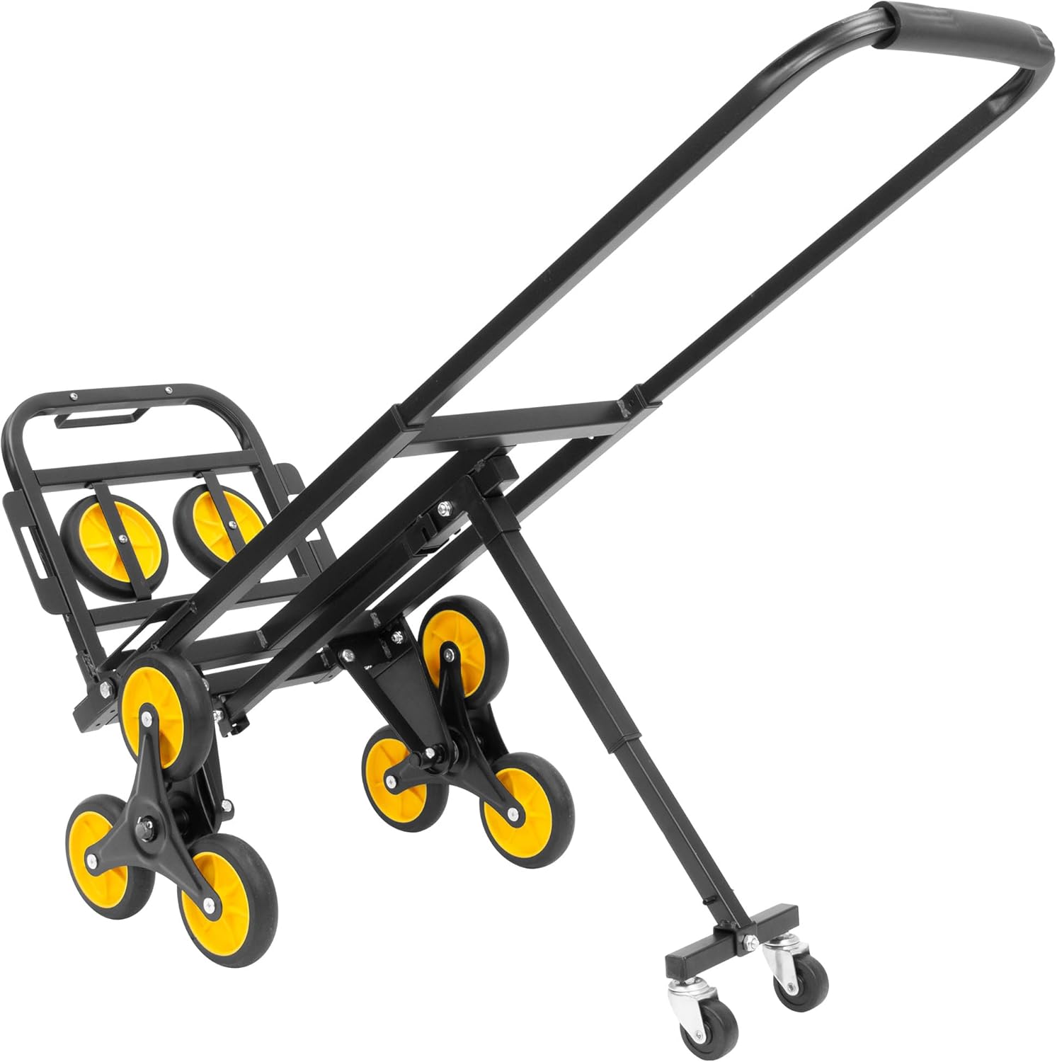 Mount-It! Stair Climbing Cart - 3 Wheel Stair Climbing Dolly - Easily Lift Heavy Items Up and Down Steps with Stair Climber