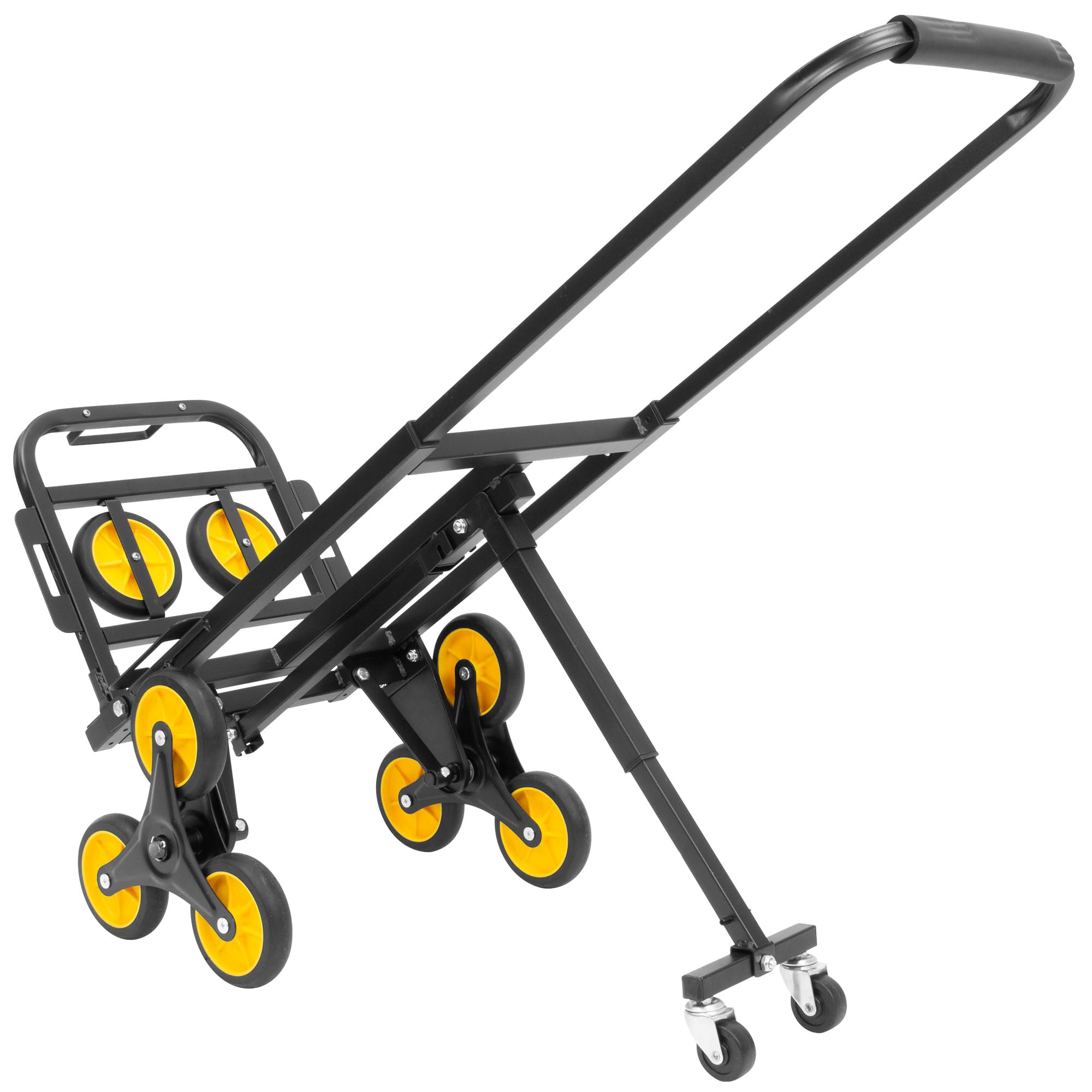 Mount-It! Stair Climbing Cart - 3 Wheel Stair Climbing Dolly - Easily Lift Heavy Items Up and Down Steps with Stair Climber