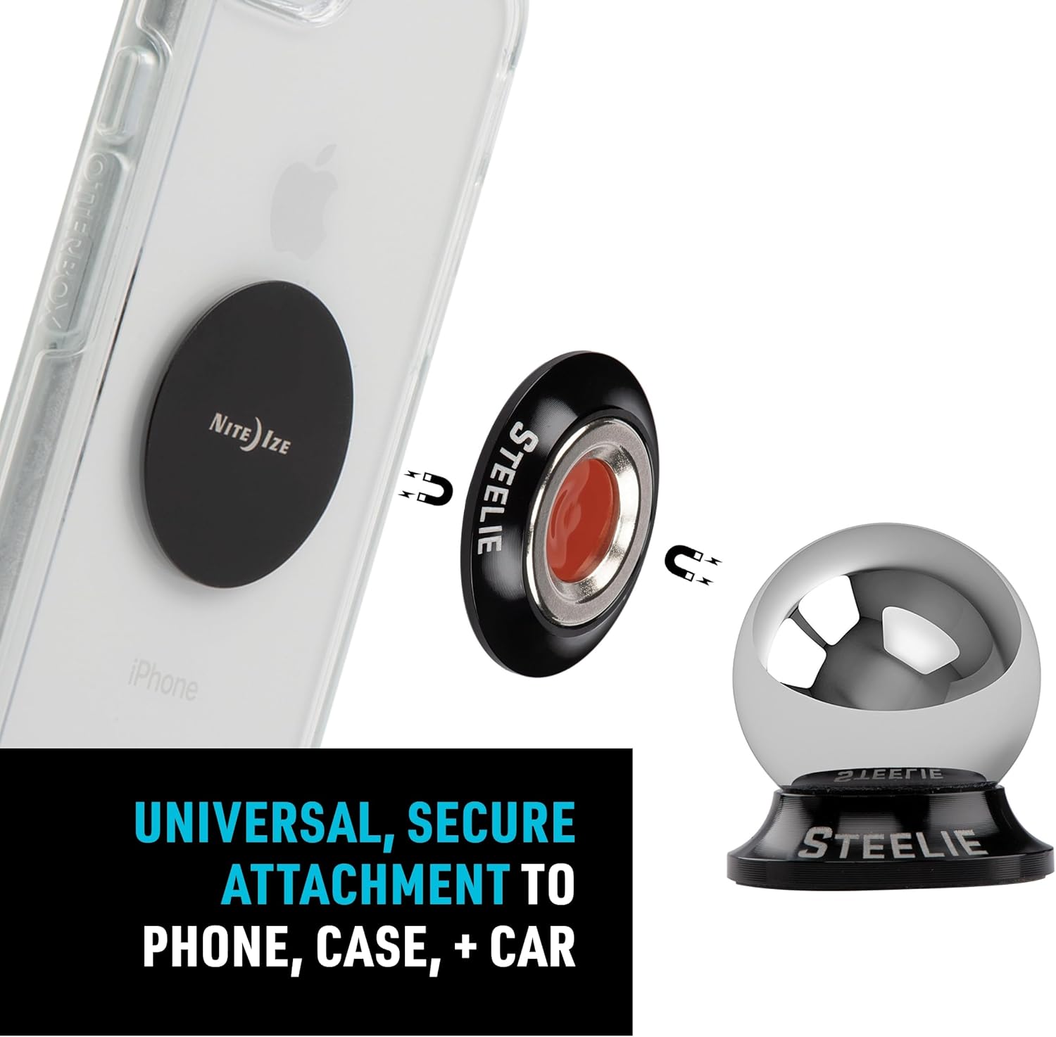 Nite Ize Steelie Dash Mount Kit - Magnetic Car Mount