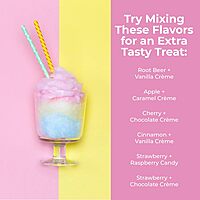 Nostalgia Cotton Candy Machine - Retro Cotton Candy Machine for Kids with 2 Reusable Cones, 1 Sugar Scoop, and 1 Extractor Head – Pink