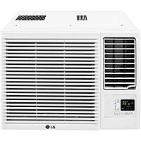 LG Window Air Conditioner with Supplemental Heat, Electronic Controls with Remote
