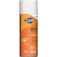 CloroxPro Clorox 4 in One Disinfectant & Sanitizer, Citrus, 14 Ounce Can