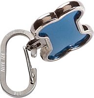 Nite Ize MicroLink Pet Tag Carabiner, Stainless Steel Cat and Dog Tag Clip, 2 Count (Pack of 1) LABEL