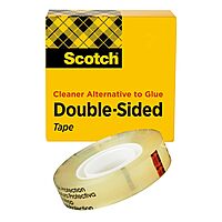 Scotch Double Sided Tape for Crafts, Scrapbooking, Teacher School Supplies, Arts and Crafts, Junk Journal Supplies