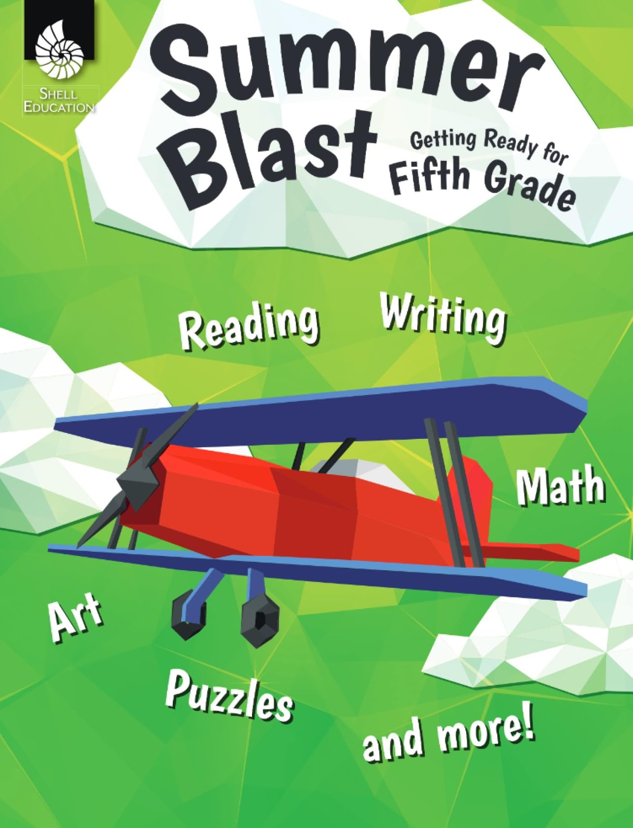 Summer Blast: Getting Ready for Fifth Grade – Full-Color Workbook for Kids Ages 9-11 - Reading, Writing, Art