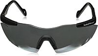 Magnum 3G Safety Eyewear, Black Frame, Smoke Lens