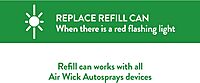 AIR WICK Automatic Air Freshener Spray Refill for Freshmatic Dispensers