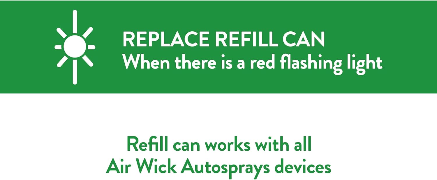AIR WICK Automatic Air Freshener Spray Refill for Freshmatic Dispensers