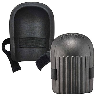 Ergodyne ProFlex 200 Short Cap Light-Duty Copolymer Knee Pads, Black
