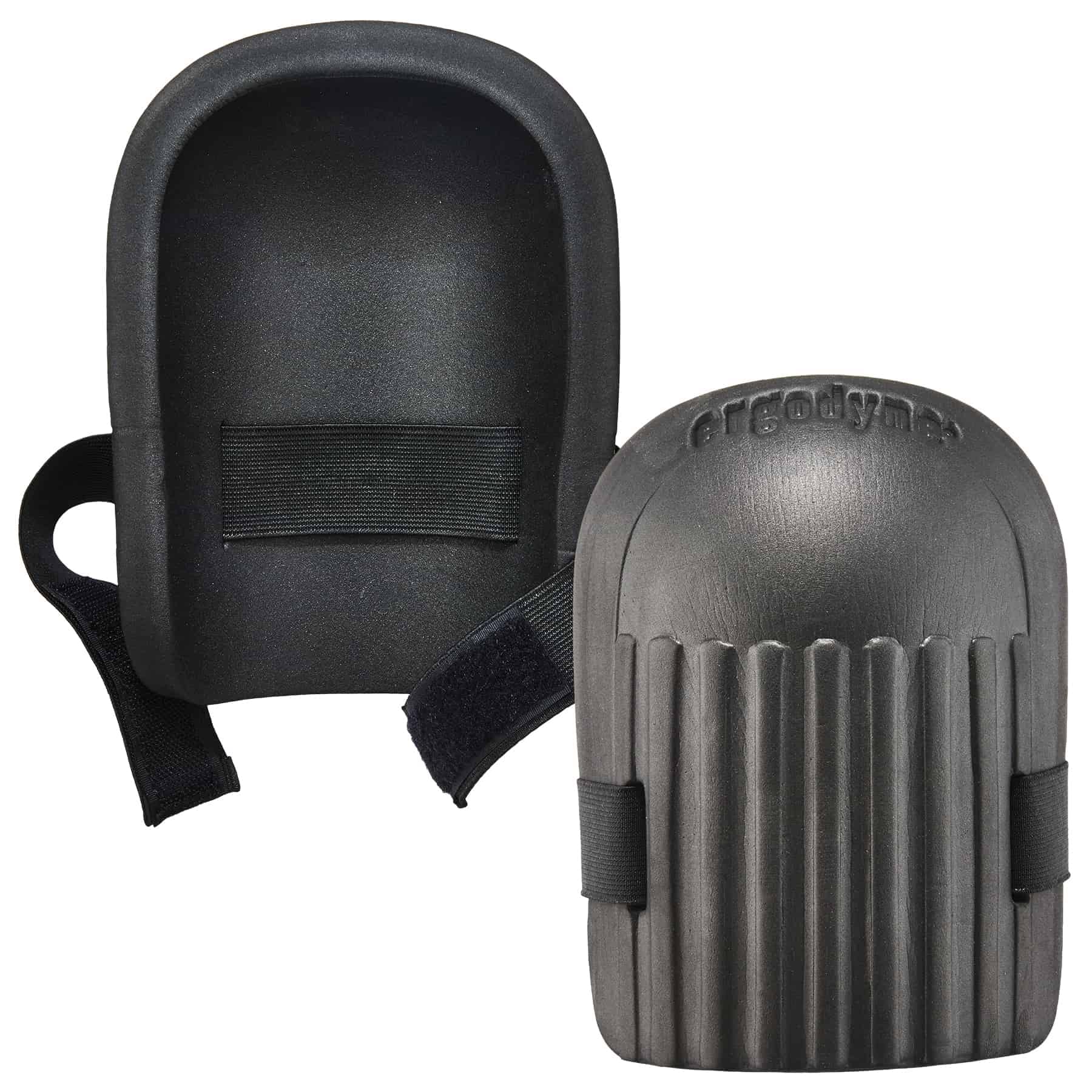 Ergodyne ProFlex 200 Short Cap Light-Duty Copolymer Knee Pads, Black