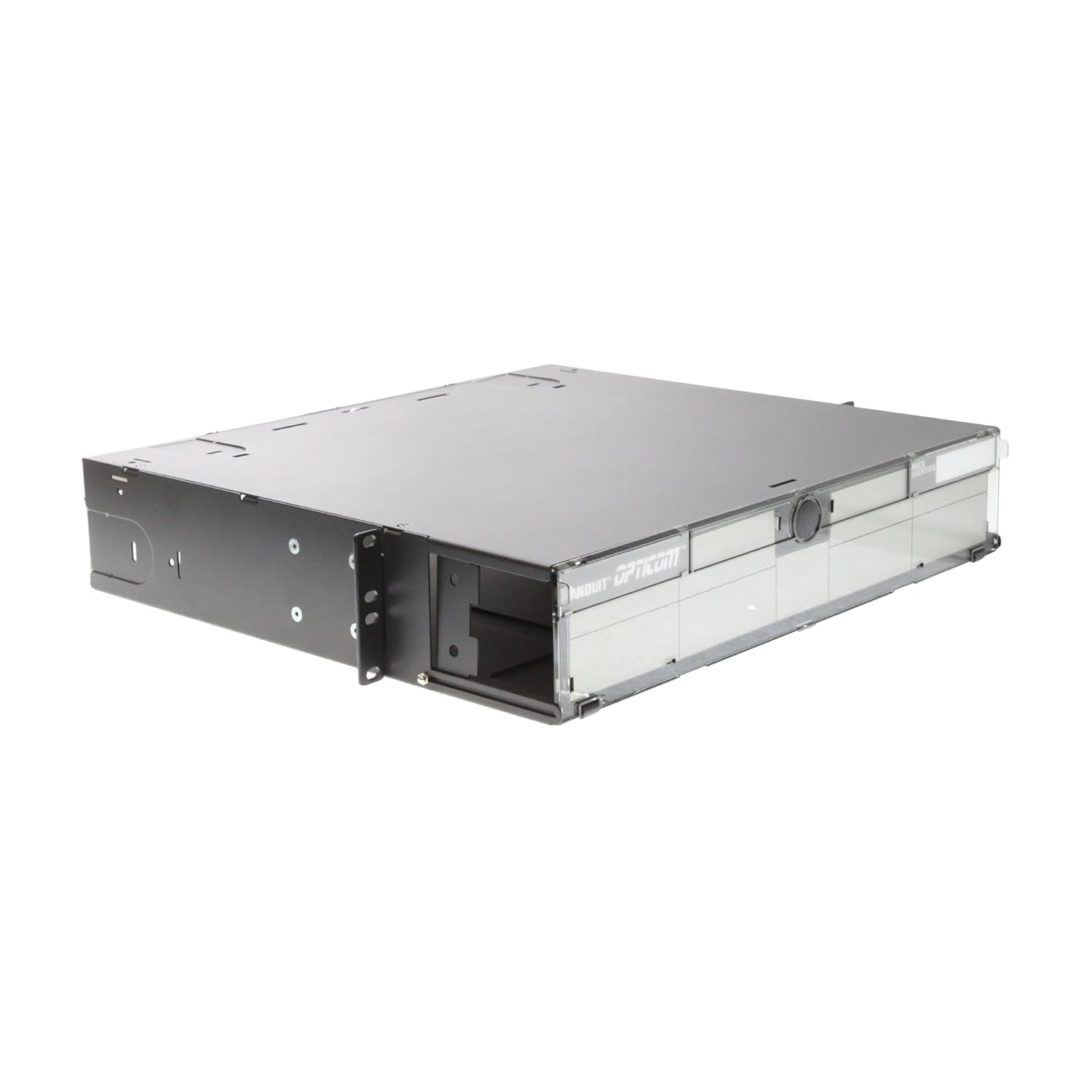 Panduit FCE2U Fiber Cassette Enclosure, Black