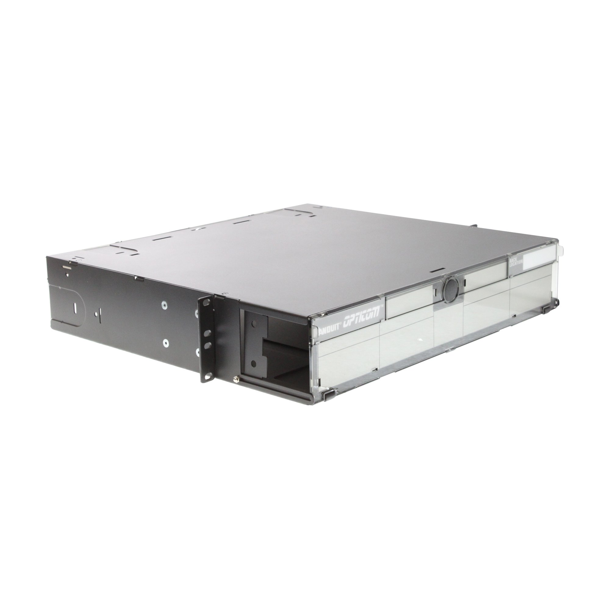 Panduit FCE2U Fiber Cassette Enclosure, Black