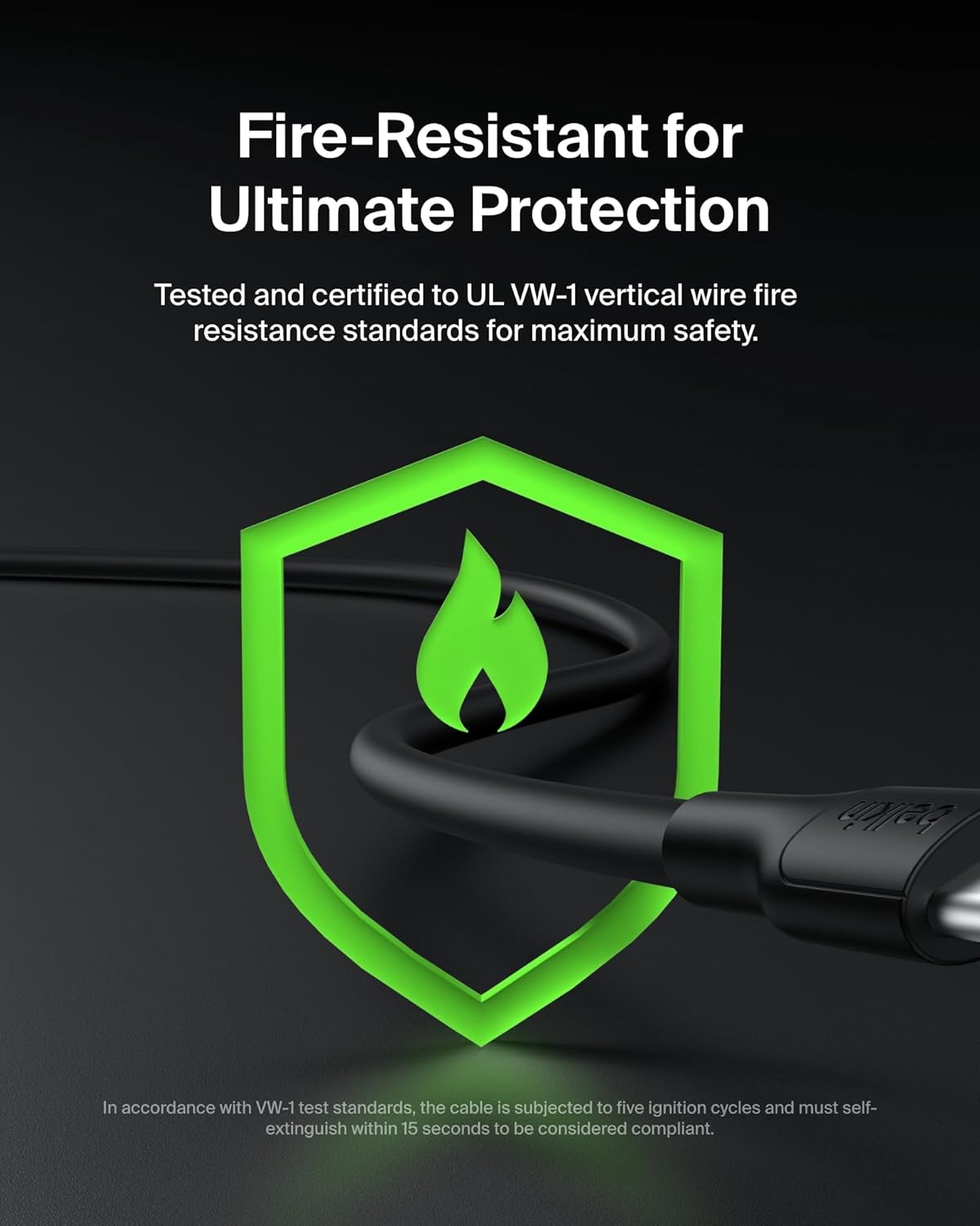 Belkin Eco Braided USB-A to USB-C Cable