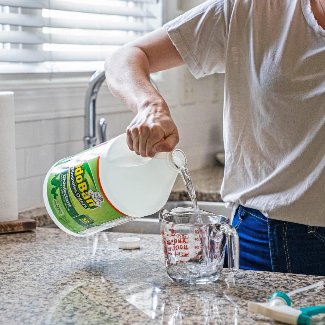 OdoBan Disinfectant Concentrate and Odor Eliminator, 1 Gallon, Original Eucalyptus Scent Eucalyptus 128 Fl Oz (Pack of 1)