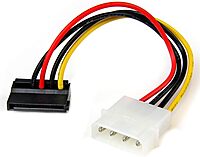 StarTech.com 6in LP4 (4-pin Molex) to SATA Power Cable Adapter