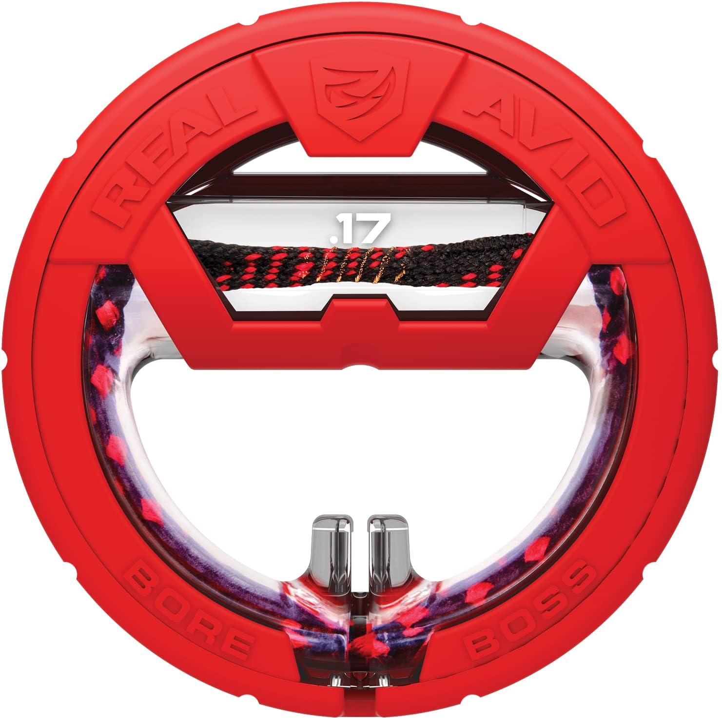 Real Avid Bore Boss Gun Cleaning System - Rapid Pull Through Barrel & Bore Cleaning Cable with Integrated Brush & Mop