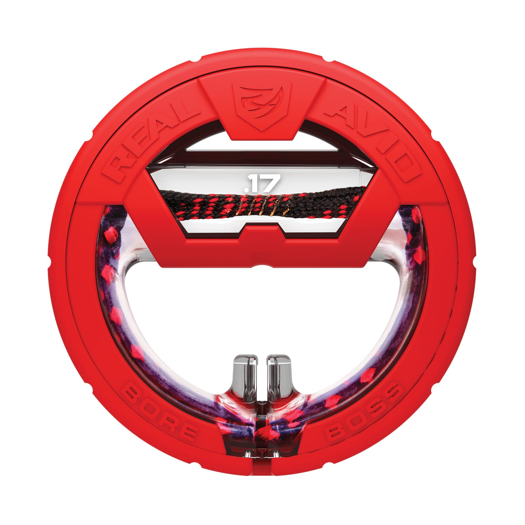 Real Avid Bore Boss Gun Cleaning System - Rapid Pull Through Barrel & Bore Cleaning Cable with Integrated Brush & Mop