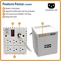 TRIPP LITE Line Conditioner with AVR and Surge Protection