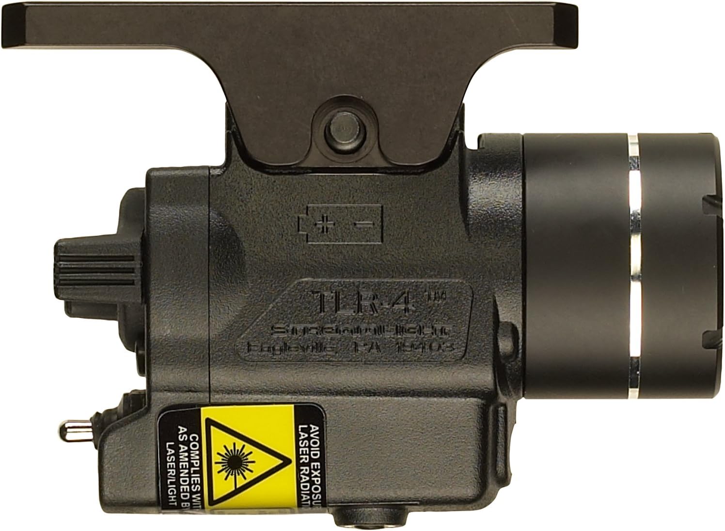 Streamlight TLR-4 170-Lumen Compact Rail-Mounted Tactical Weapon Light with Integrated Red Aiming Laser
